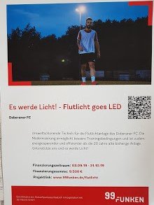 Neues Flutlicht!